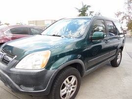 2004 Honda CR-V EX Green 2.4L AT 4WD #A22624